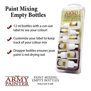 The Army Painter Tools Paint Mixing Empty Bottles (TL5040)
