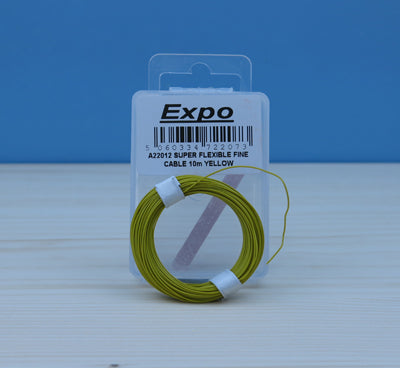 Expo Electricals Very Fine Cable Yellow (A22012)