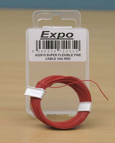 Expo Electricals Very Fine Cable Red (A22015)