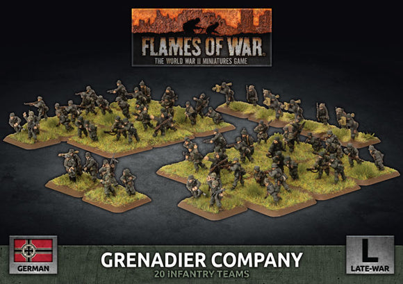 Flames of War Late War German Grenadier Company (GBX170)