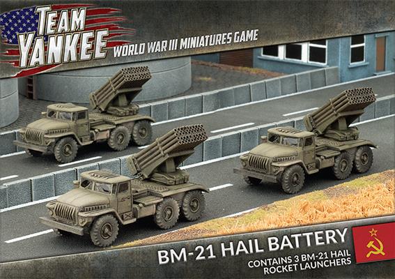 Team Yankee Soviet BM-21 Hail Battery (TSBX08)