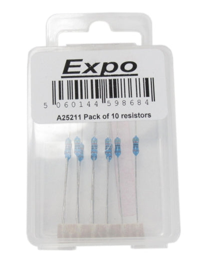 Expo Electrical Pack of 10 Resistors (A25211)