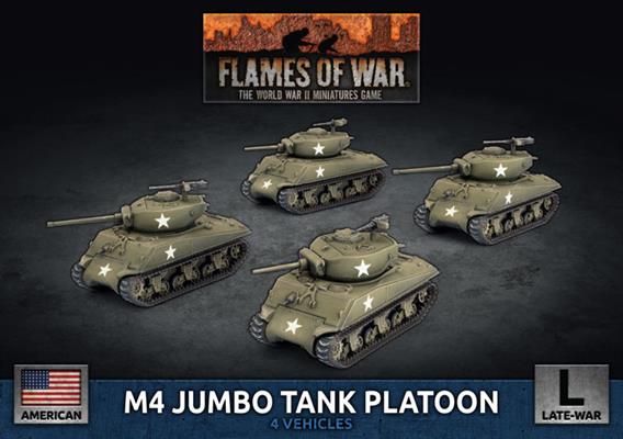 M4 Jumbo Tank Platoon