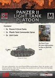 Panzer II Light Tank Platoon (Mid War x5 Tanks)