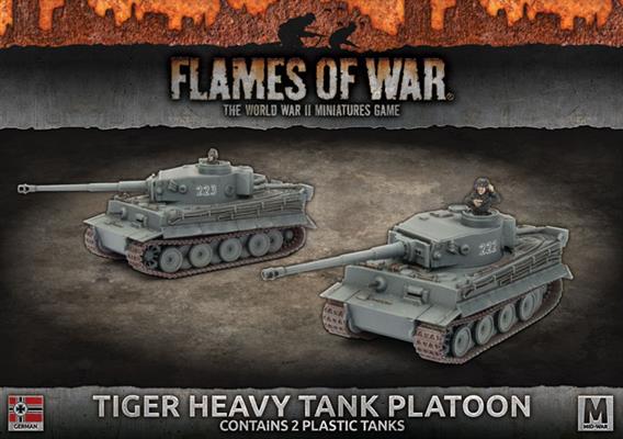 Tiger Heavy Tank Platoon (Mid War x2 Tanks Plastic)