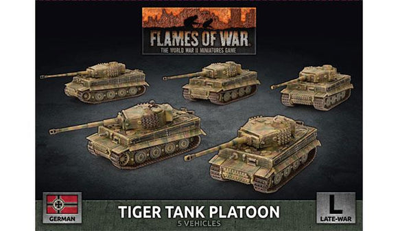 Tiger Heavy Tank Platoon (Plastic)