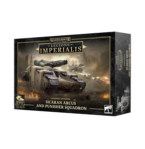Legions Imperialis Sicaran Arcus an Punisher Squadron