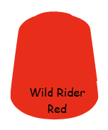 Wild Rider Red Layer Paint