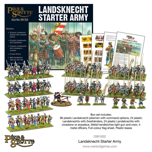 Pike & Shotte Landsknecht Starter Army