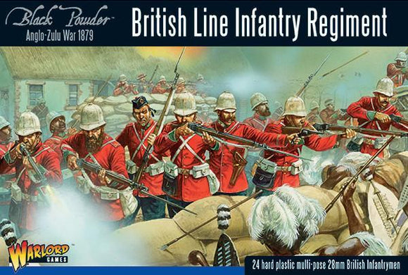 Black Powder British Line Infantry Regiment