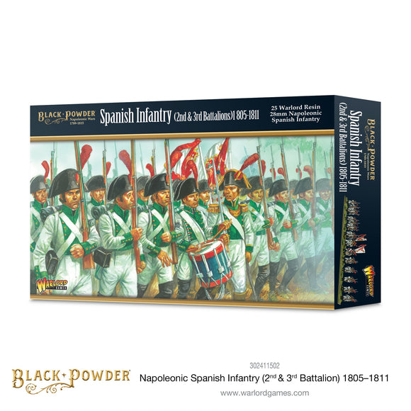 Black Powder Napoleonic Spanish Infantry (2nd & 3rd Battalions) 1805-1811