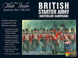 Black Powder British Napoleonic Starter Army (Waterloo campaign)