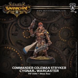 Cygnar Warcaster Comm. Coleman Stryker (PIP 31084)