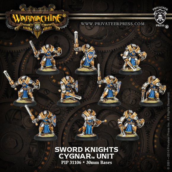 Cygnar Sword Knights (10) (PIP 31106)