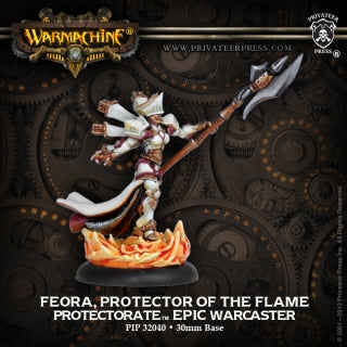 Protectorate of Menoth Epic Feora, Protector of the Flame (PIP 32040)