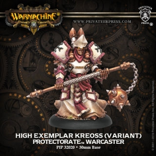 Protectorate of Menoth Warcaster High Exemplar Kreoss (PIP 32080)