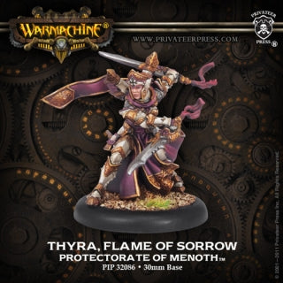 Protectorate of Menoth Warcaster Thyra, Flame of Sorrow (PIP 32086)