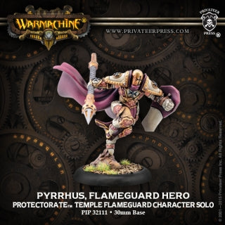 Protectorate of Menoth Solo Flameguard Hero Pyrrhus (PIP 32111)