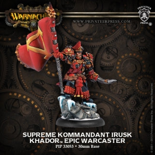Khador Epic Supreme Kommandant Irusk (PIP 33053)