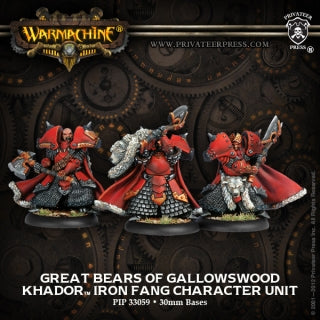 Khador Great Bears of Gallowswood (3) (PIP 33059)