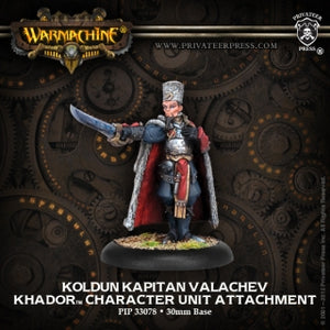 Khador Koldun Kapitan Valachev (PIP 33078)