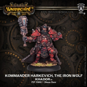 Khador Warcaster Kommander Harkevich, Iron Wolf (PIP 33088)