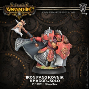 Khador Iron Fang Solo Kovnik (PIP 33091)