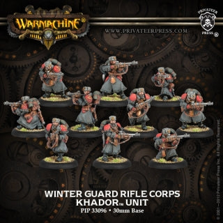 Khador Winter Guard Rifle Corps (10) (PIP 33096)