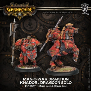 Khador Man-O-War Drakhun Dragoon (2) (PIP 33097)