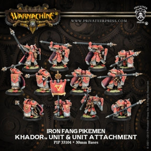 Khador Iron Fang Pikemen / Black Dragoons (12) (PIP 33104)