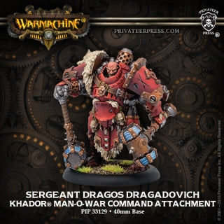 Khador Sergeant Dragos Dragadovich (PIP 33129)