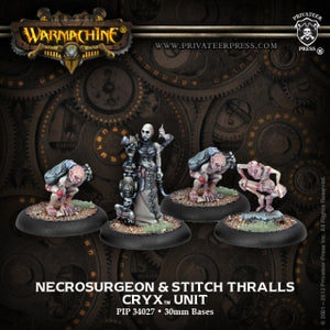 Cryx Necro Surgeon & Stitch Thralls (4) (PIP 34027)