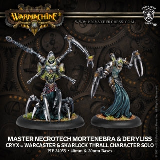 Cryx Master Necrotech Mortenebra & Deryliss (2) (PIP 34055)