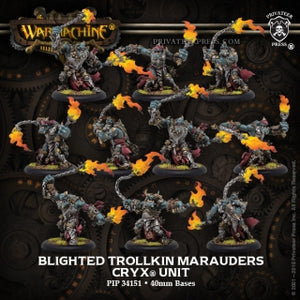 Cryx Unit Blighted Trolkin Marauders (10) (PIP 34151)