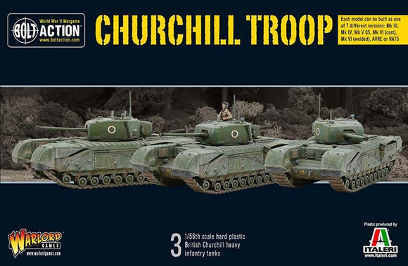 Bolt Action British Churchill Troop