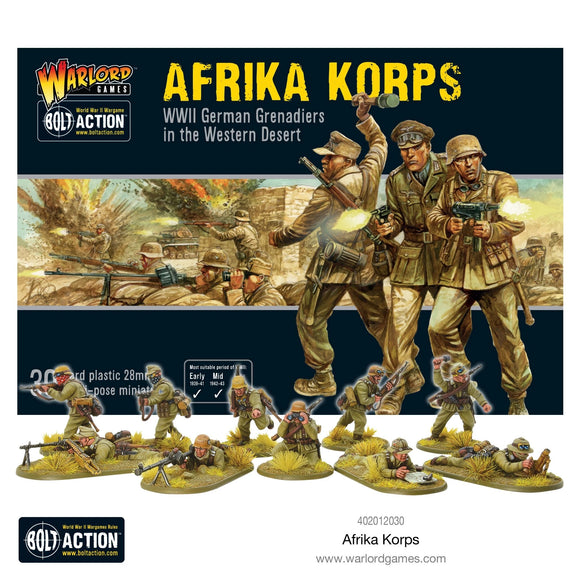 Bolt Action Afrika Korps Infantry