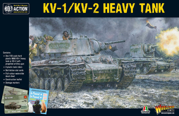 Bolt Action KV-1 / KV-2 Heavy Tank