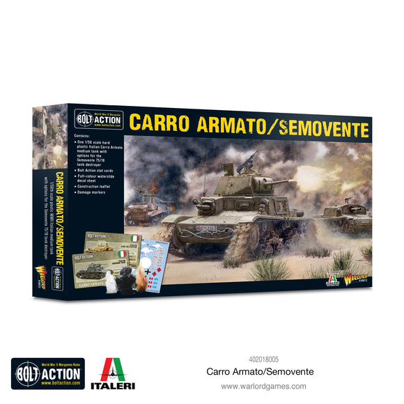 Bolt Action Italian Carro Armato/Semovente