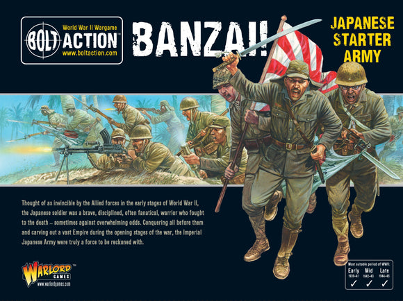 Bolt Action Banzai! Japanese Starter Army