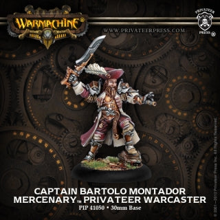Mercenary Captain Bartolo Montador Warcaster (PIP 41050)