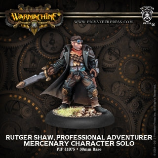 Mercenary Rutger Shaw, Professional Adventurer (PIP 41075)