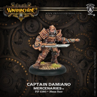 Mercenary Captain Damiano Warcaster (PIP 41083)