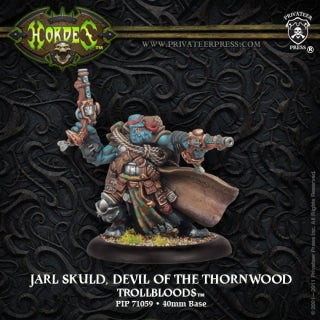 Trollblood Warlock Jarl Skuld, Devil of the Thornwood (PIP 71059)