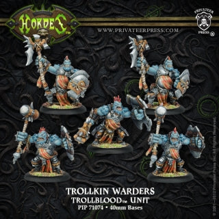 Trollblood Warders (5) PLASTIC(PIP 71074)