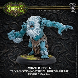 Trollblood Light Warbeast Winter Troll (PIP 71120)