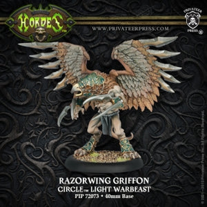 Circle Orboros Light Warbeast Razorwing Griffon (PIP 72073)