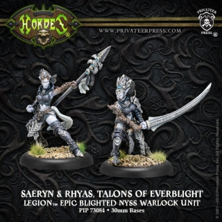 Legion of Everblight Warlock Saeryn & Rhyas, Talons of Everblight (PIP 73084)