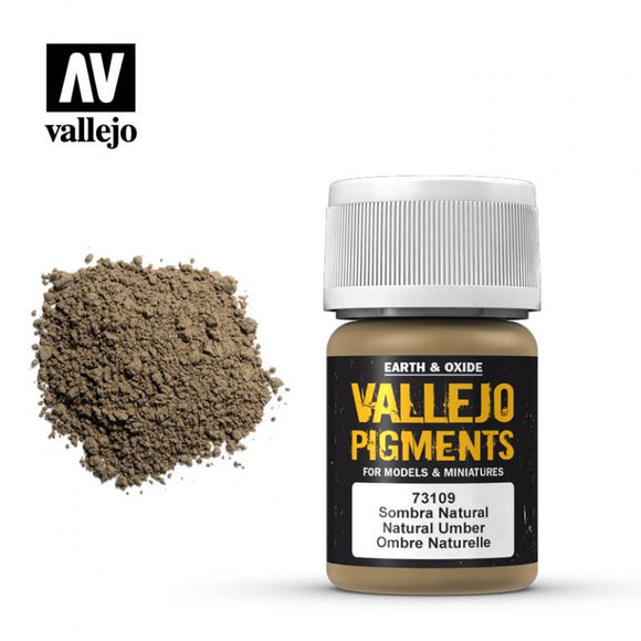 Vallejo Pigments Natural Umber 73.109
