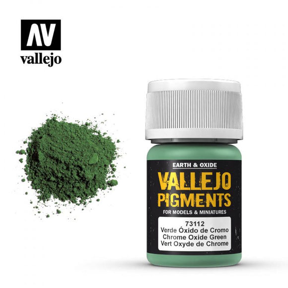 Vallejo Pigments Chrome Oxide Green 73.112