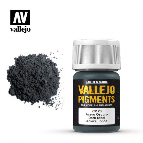 Vallejo Pigment Faded Dark Steel 73.123